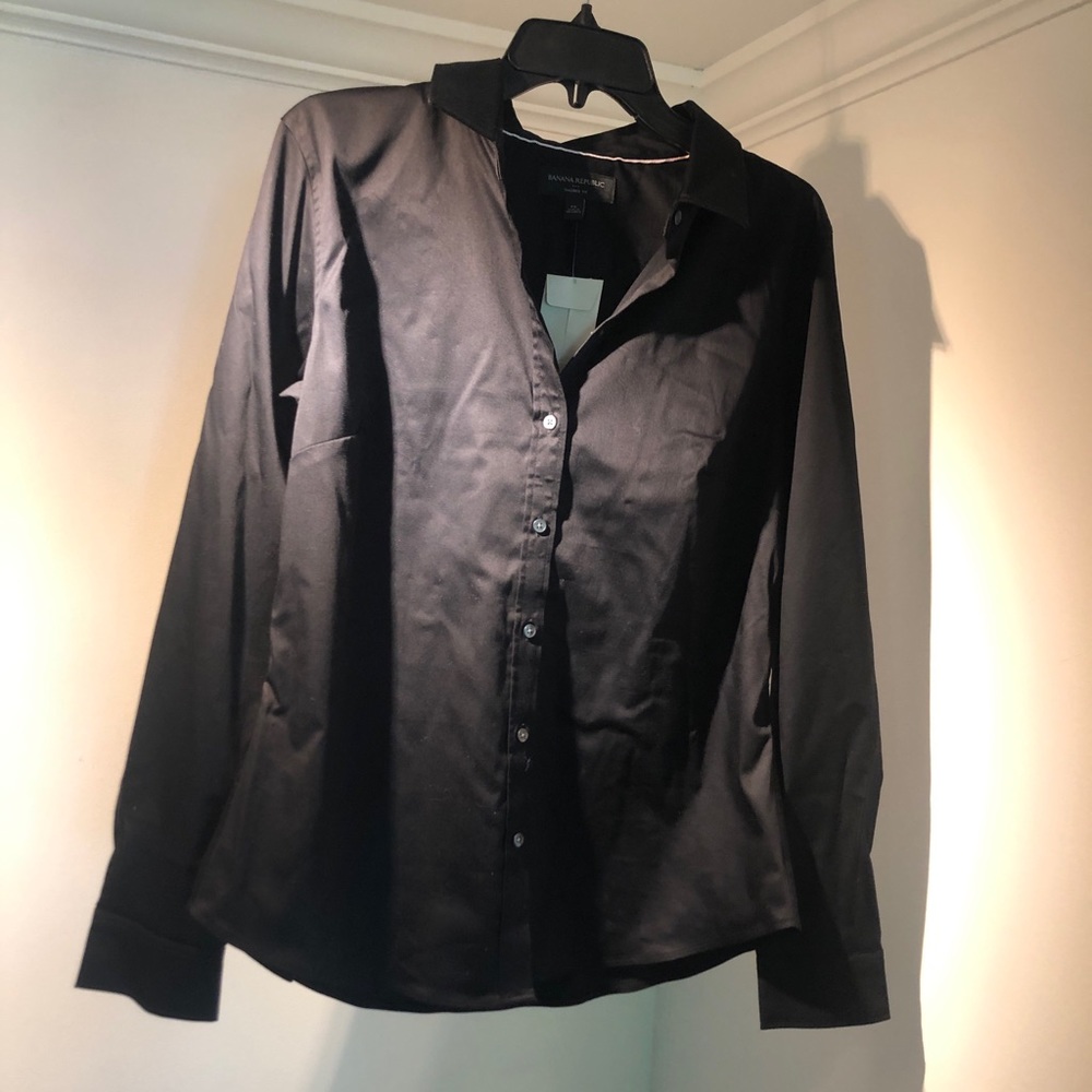 Banana Republic no wrinkle tailored dress shirt